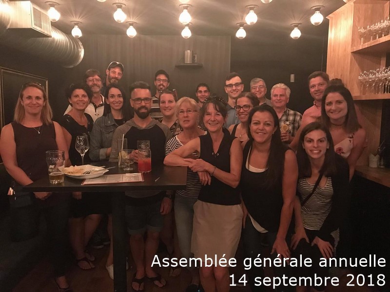 Assemblée générale annuelle, 14 septembre 2018
