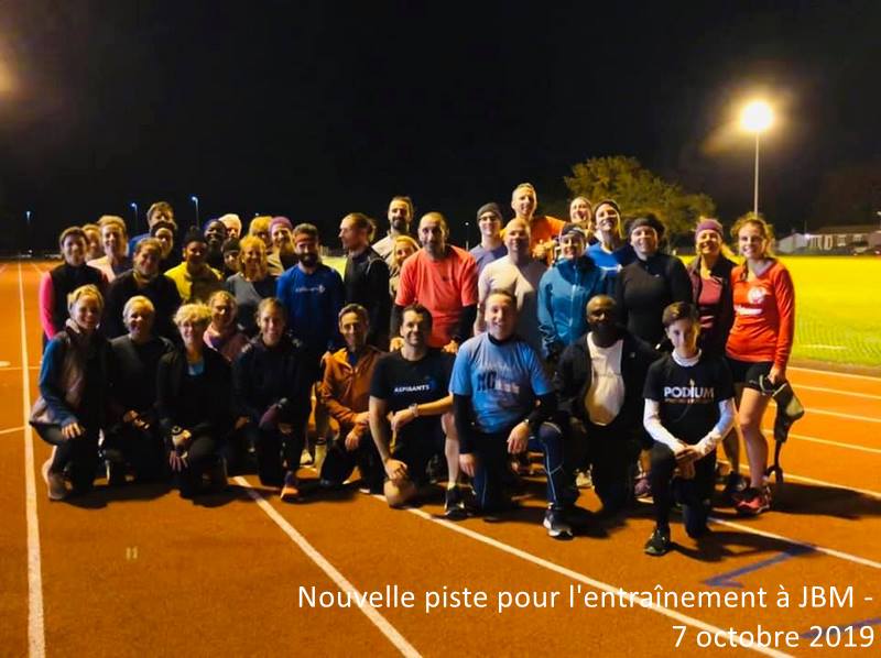 Nouvelle piste d'entrainement à JBM - 7 octobre 2019
