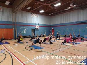 Aspirants au gymnase - 23 janvier 2023
