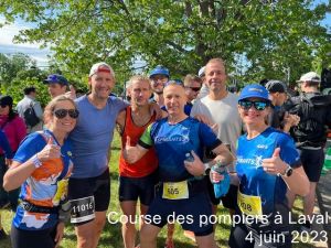Course des pompiers, Laval - 4 juin 2023