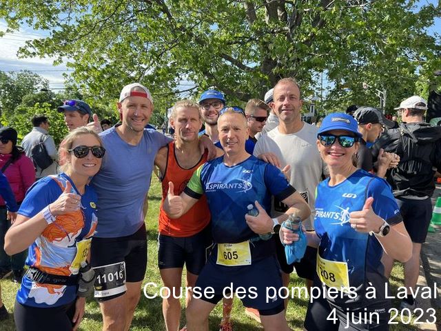 Course des pompiers, Laval - 4 juin 2023