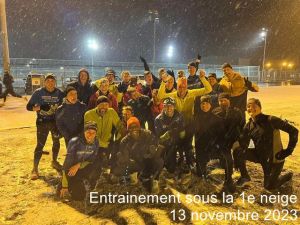 Club Aspirants - Entrainement sous la 1e neige 2023
