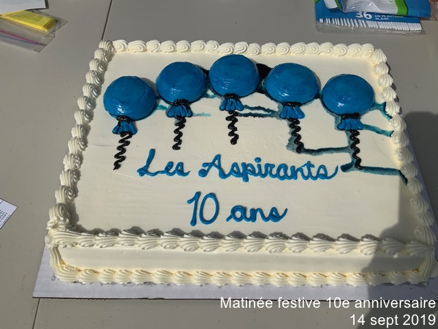10e anniversaire Aspirants
