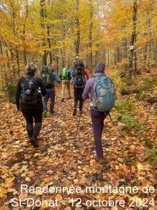 Randonnée à St-Donat - 12 oct 2024