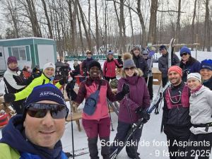 Sortie ski de fond Aspirants - 9 février 2025