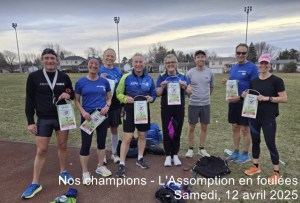Champions L'Assomption en foulées, 3e édition