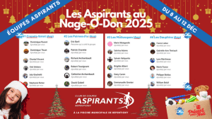 Les Aspirants au Nage-O-Don - 8 au 12 décembre